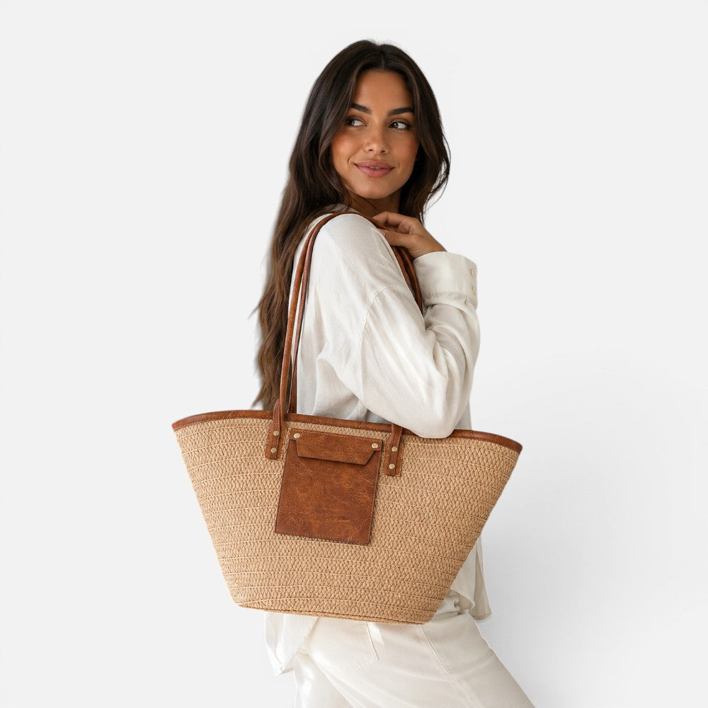 Sac en paille tressé - Elua