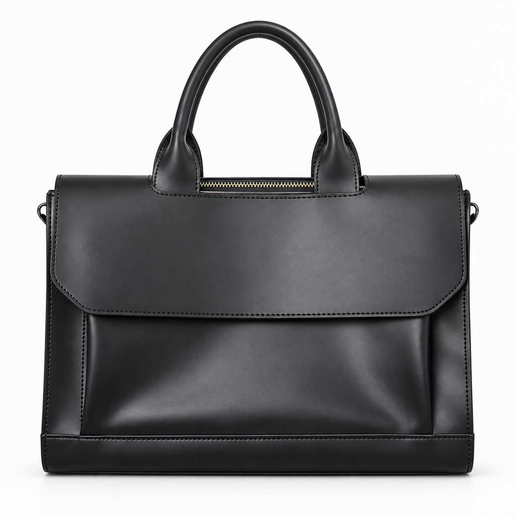 Sac à main vintage en simili-cuir - Clément