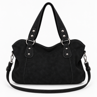 Sac bandoulière rétro en cuir - Adele