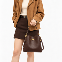 Sac seau en simili-cuir - Amel