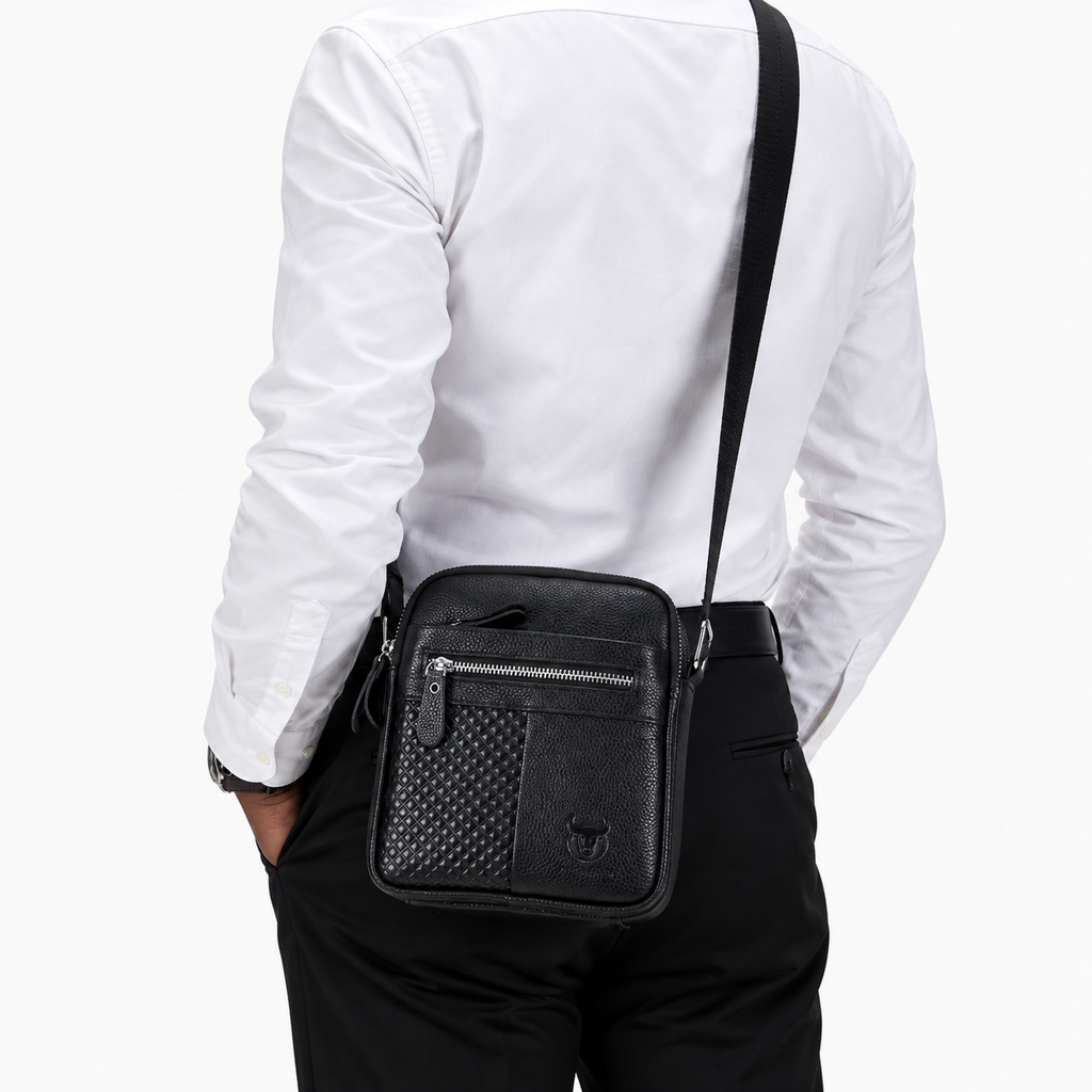 Sac en cuir véritable - Clément