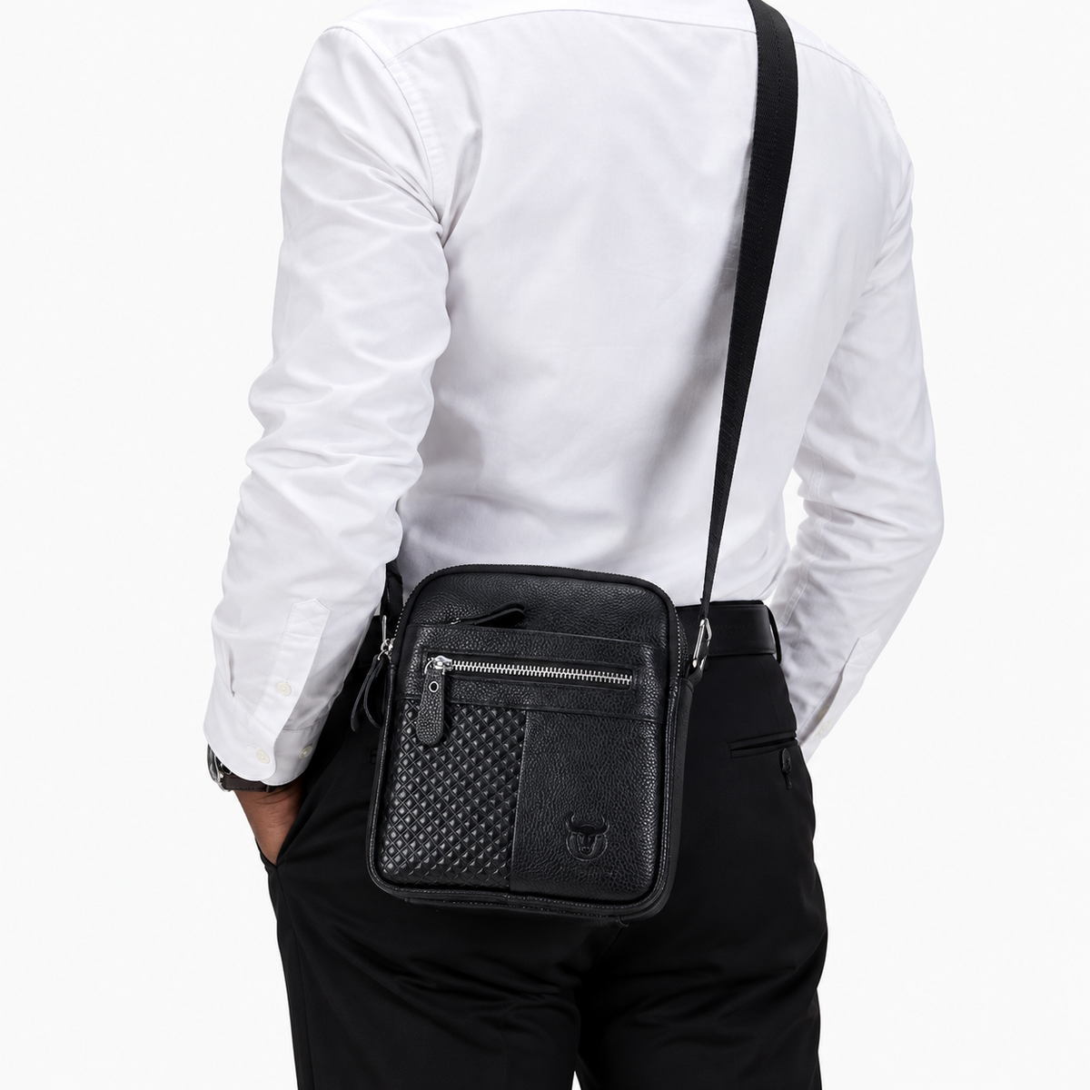 Sac en cuir véritable - Clément