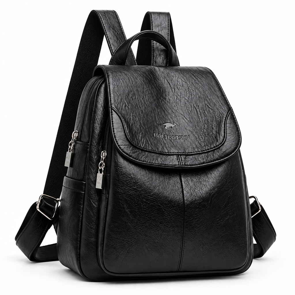 Sac à dos en simili-cuir microfibre - Miraya