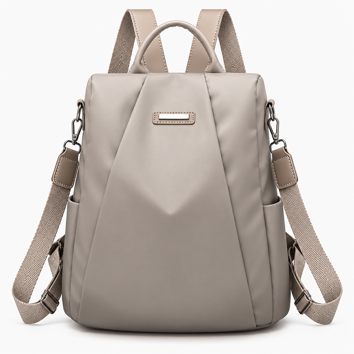 Sac à dos antivol en toile de nylon- Brianna
