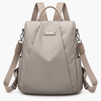 Sac à dos antivol en toile de nylon- Brianna
