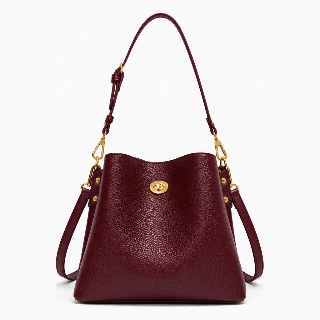 Sac seau en simili-cuir - Amel