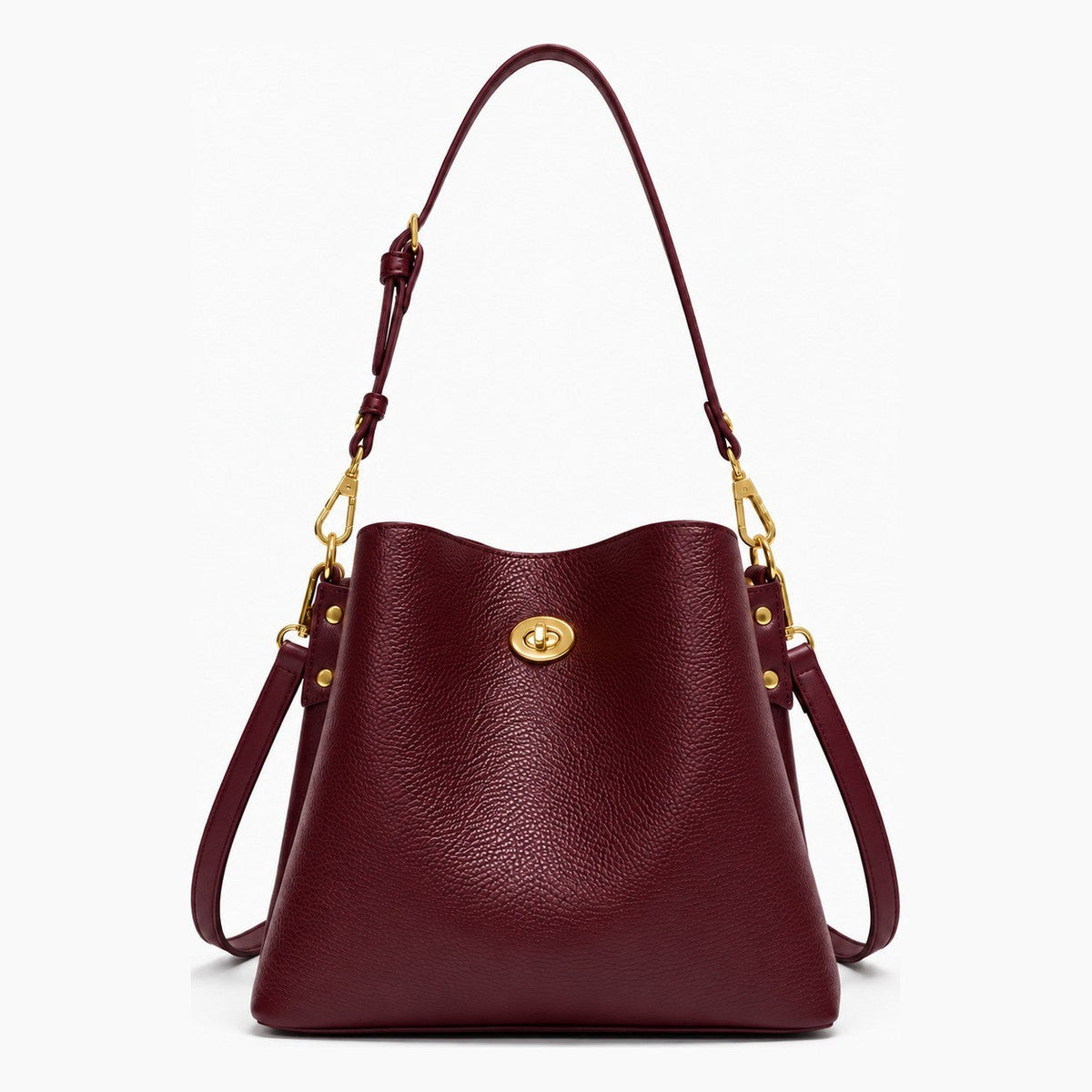 Sac seau en simili-cuir - Amel