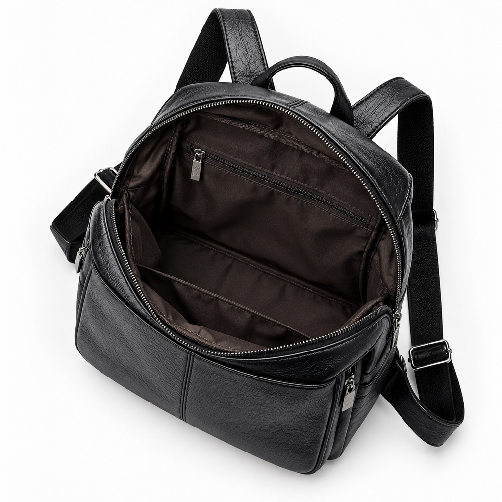 Sac à dos en simili-cuir microfibre - Miraya