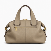 Sac en cuir de vache naturel, retro  - Eloïse