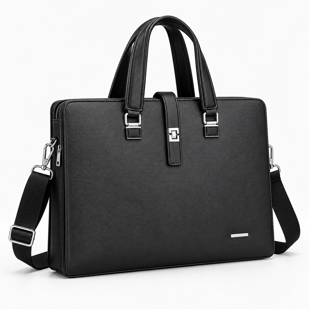Sac à main homme en simili-cuir - Leon