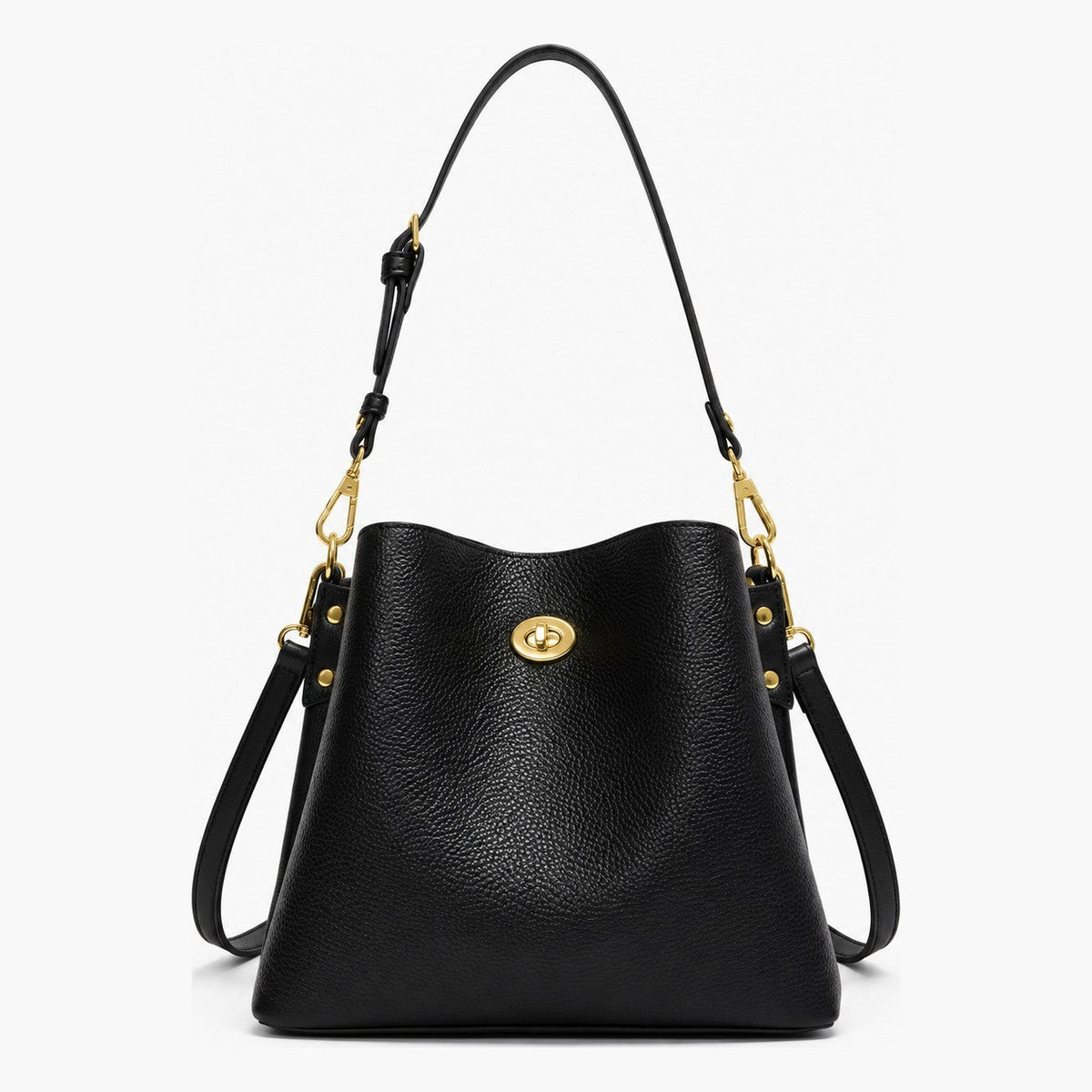 Sac seau en simili-cuir - Amel