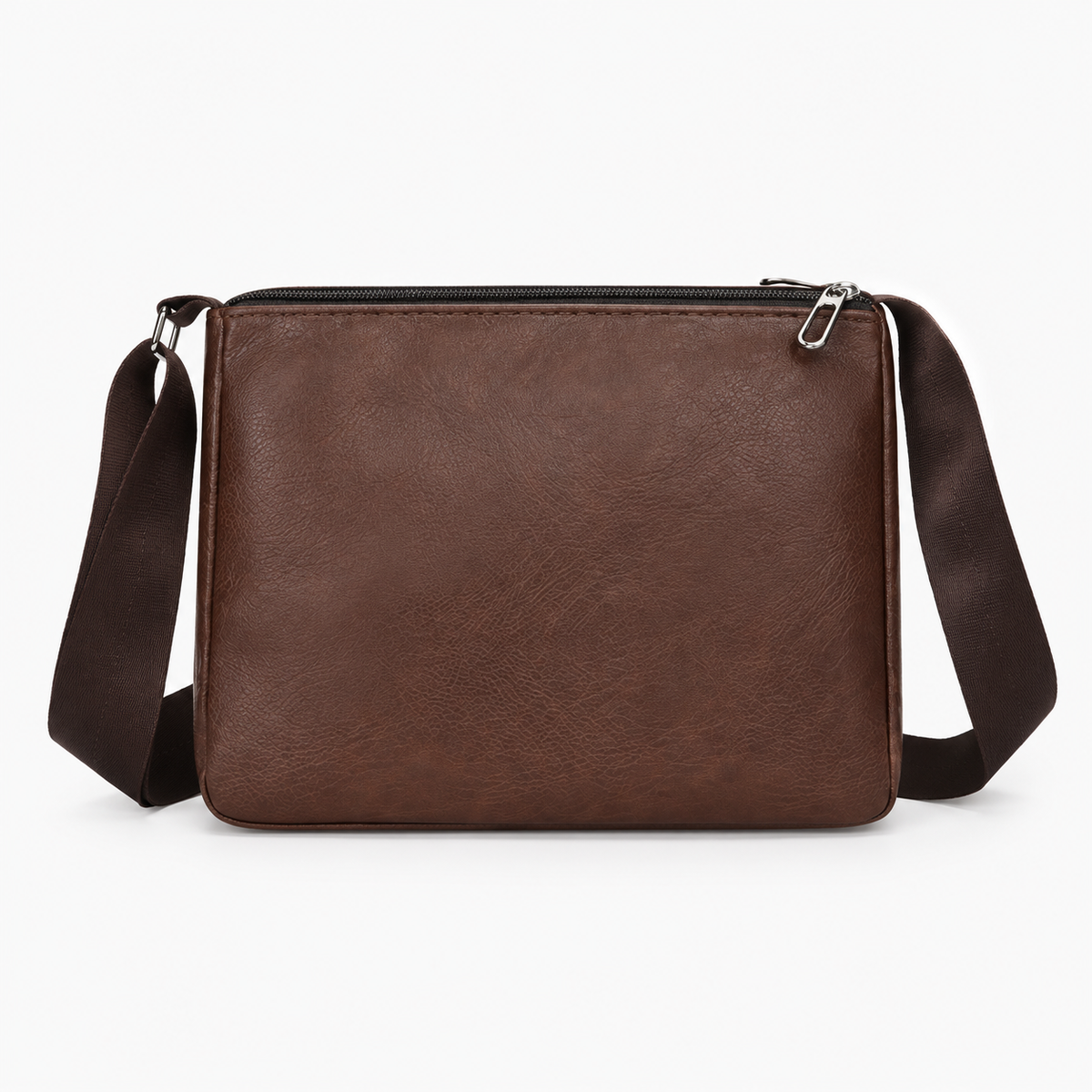 Sac bandoulière déperlant en simili-cuir - Louis