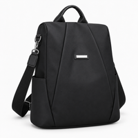 Sac à dos antivol en toile de nylon- Brianna