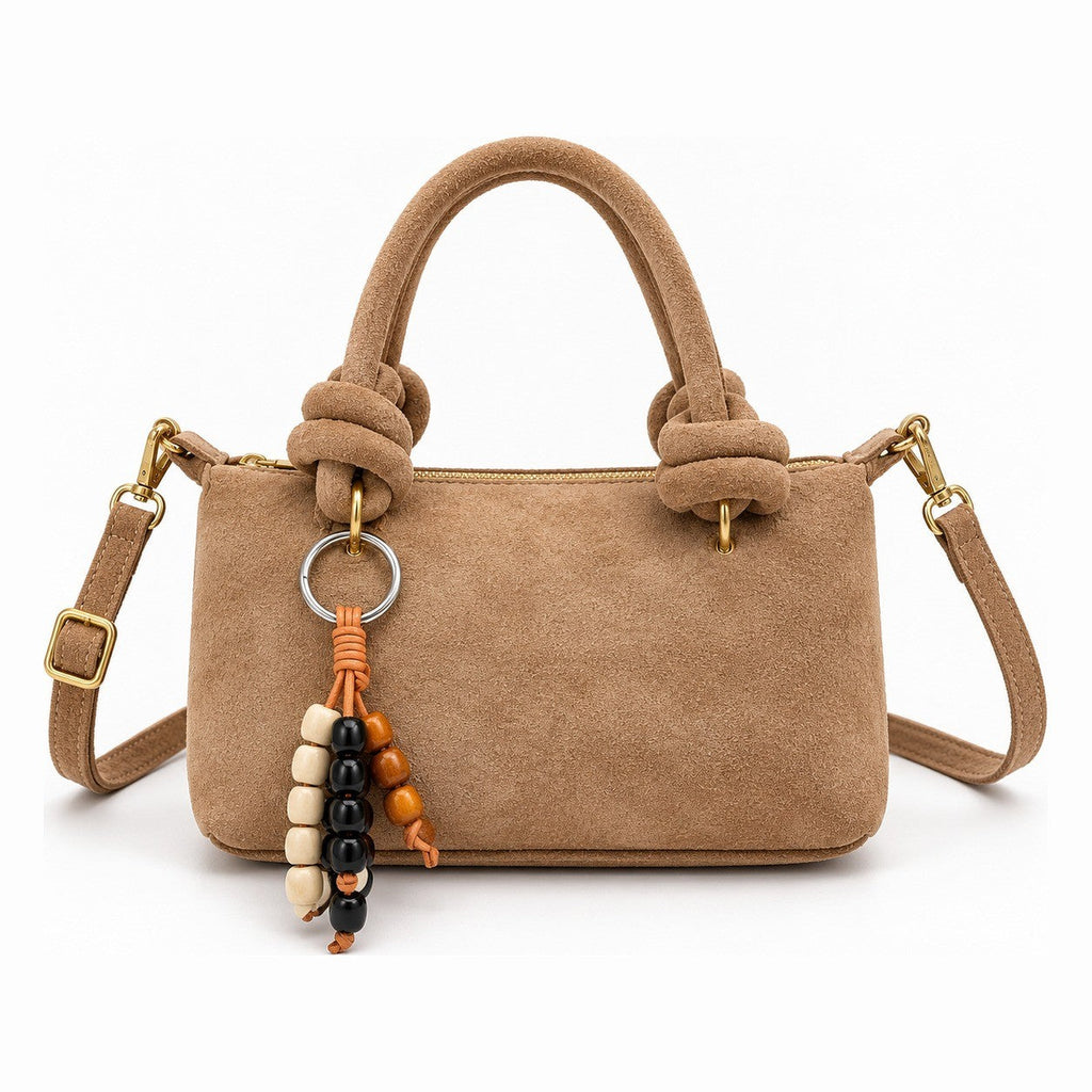 Sac à poignée courte effet daim - Manon