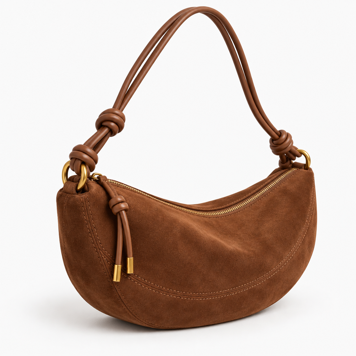 Sac bandoulière Faux daim - Louisa