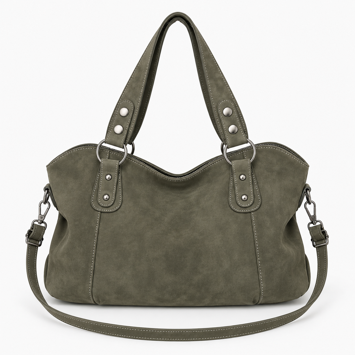 Sac bandoulière rétro en cuir - Adele