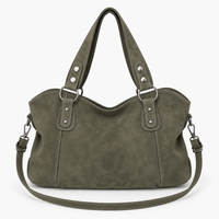 Sac bandoulière rétro en cuir - Adele