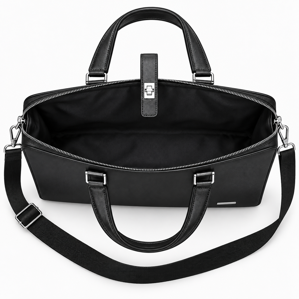Sac à main homme en simili-cuir - Leon
