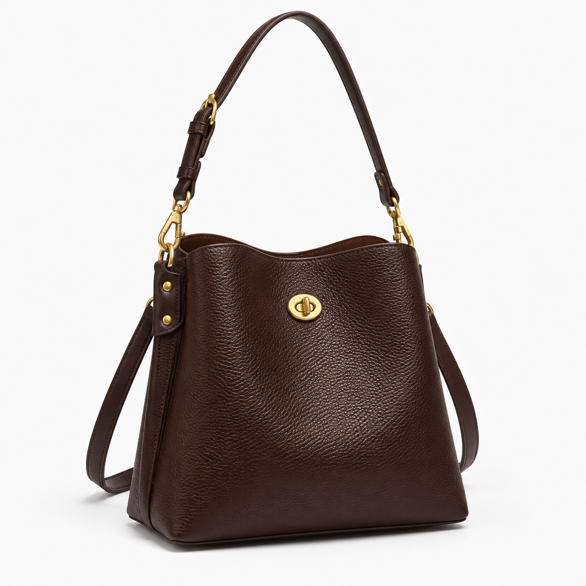 Sac seau en simili-cuir - Amel