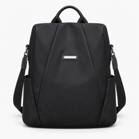 Sac à dos antivol en toile de nylon- Brianna