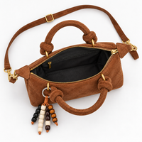 Sac à poignée courte effet daim - Manon