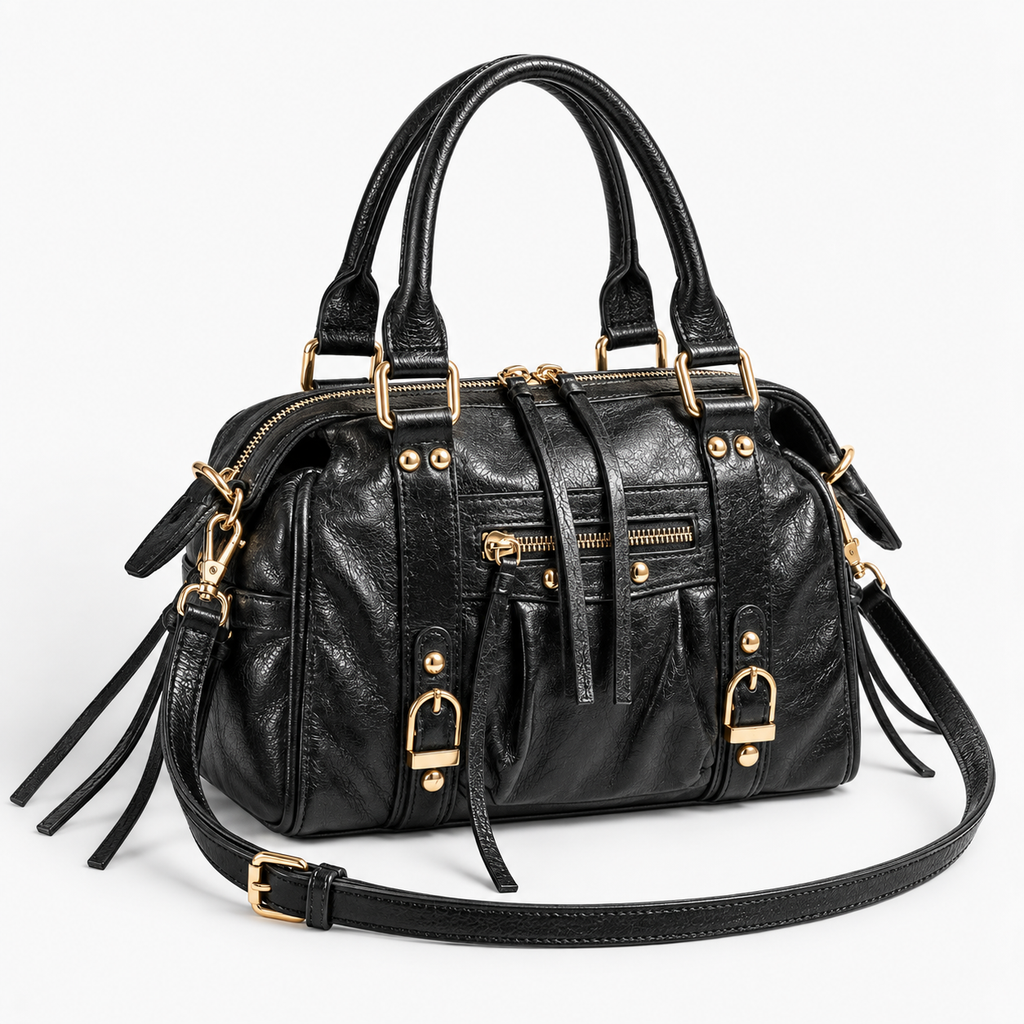 Sac classique urbain en simili-cuir - Selia