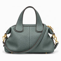 Sac en cuir de vache naturel, retro  - Eloïse
