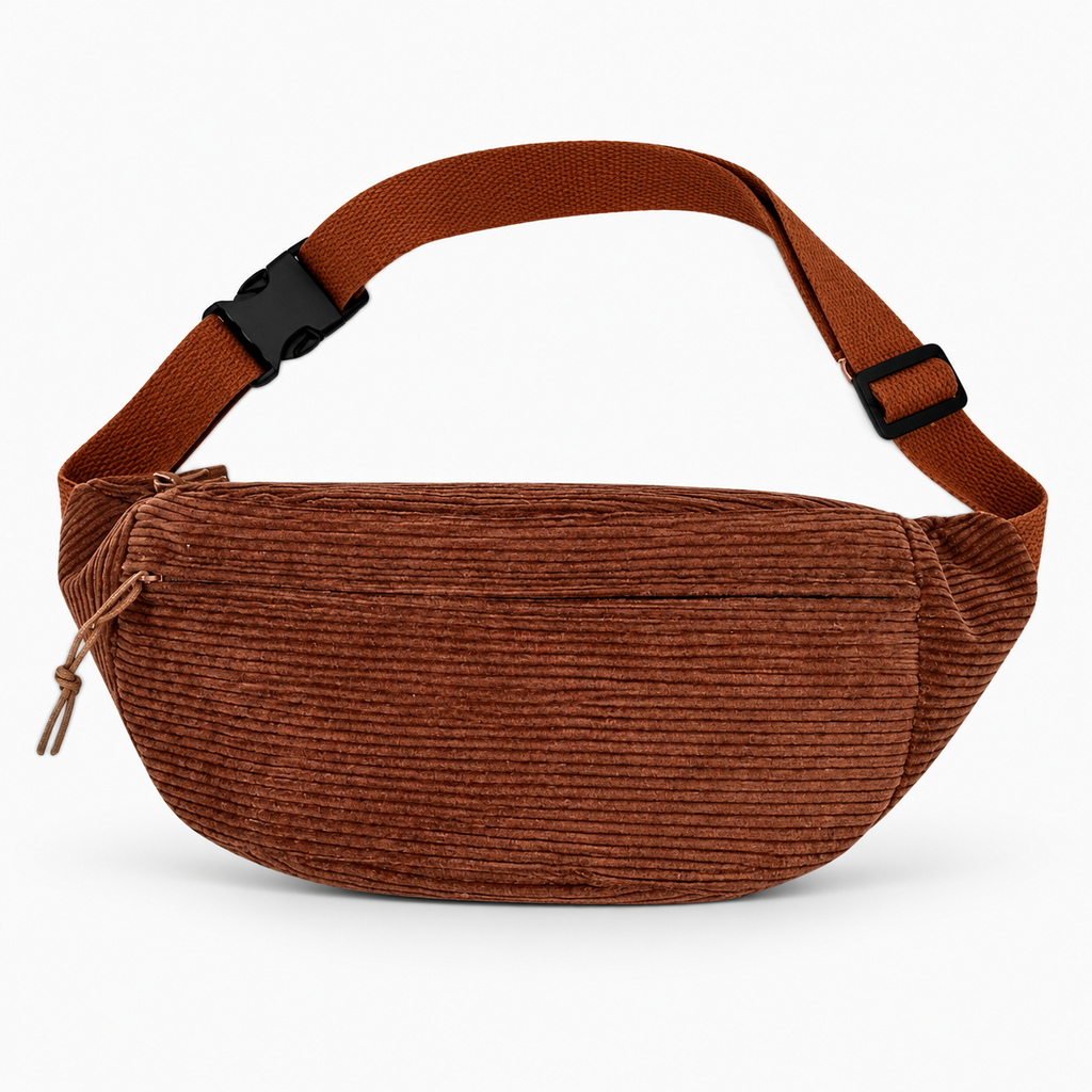 Sac banane en velours côtelé - Fanny