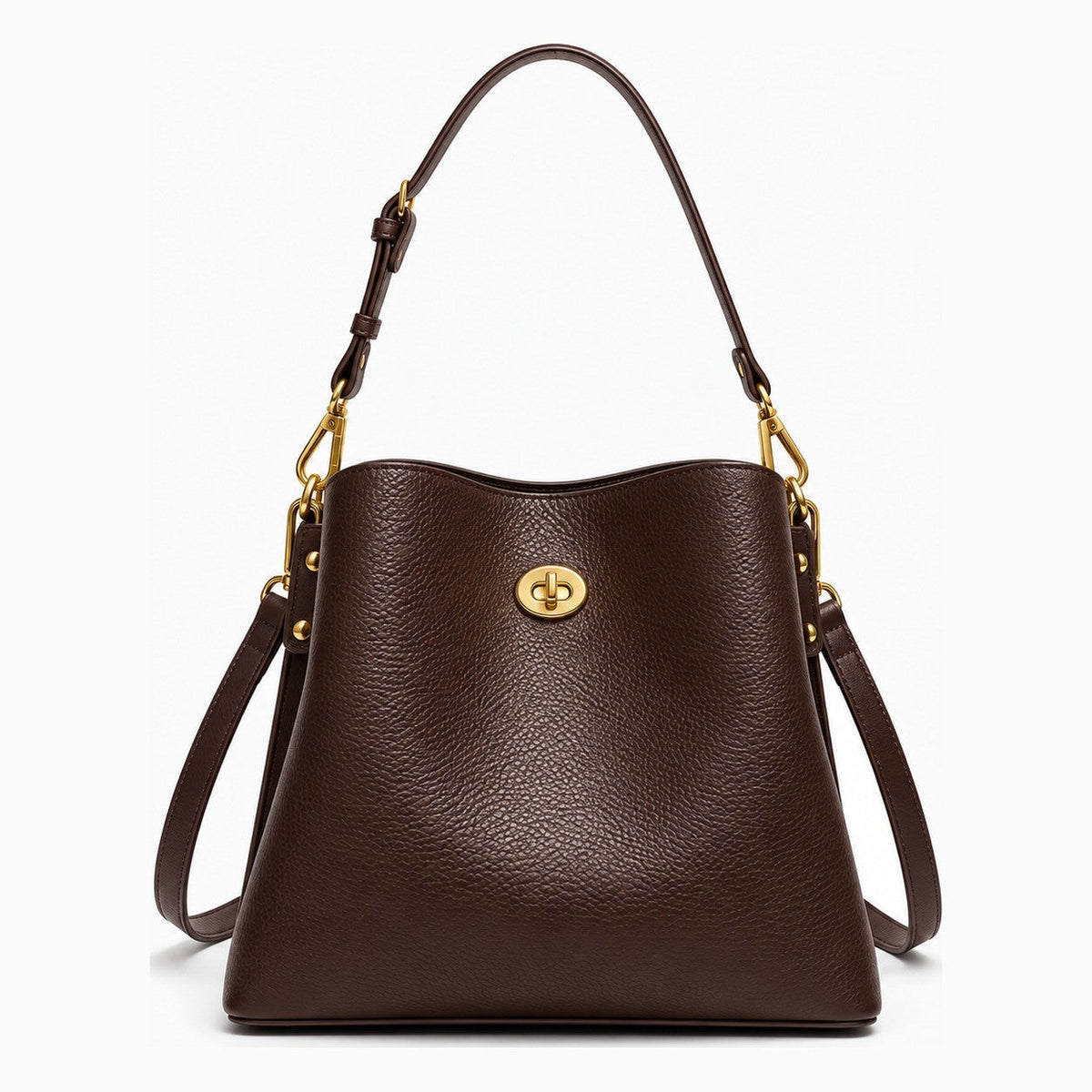 Sac seau en simili-cuir - Amel