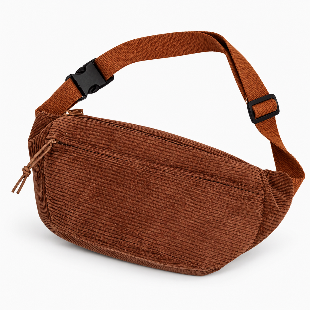 Sac banane en velours côtelé - Fanny