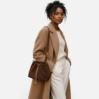 Sac Faux daim doux et solide- Sylviana