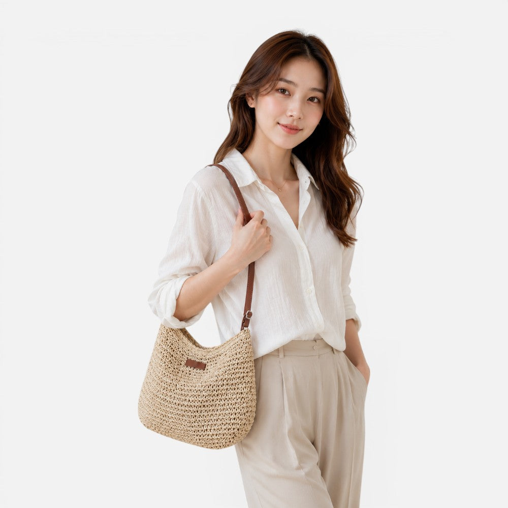 Sac d'été en paille - Lina