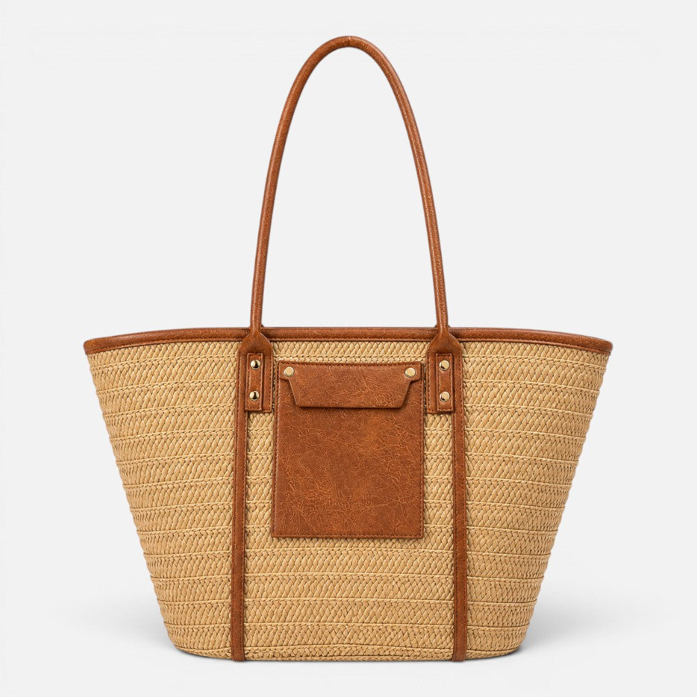 Sac en paille tressé - Elua