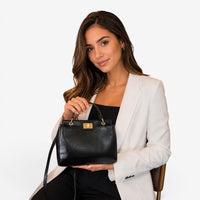 Sac cuir huilé - Noémie