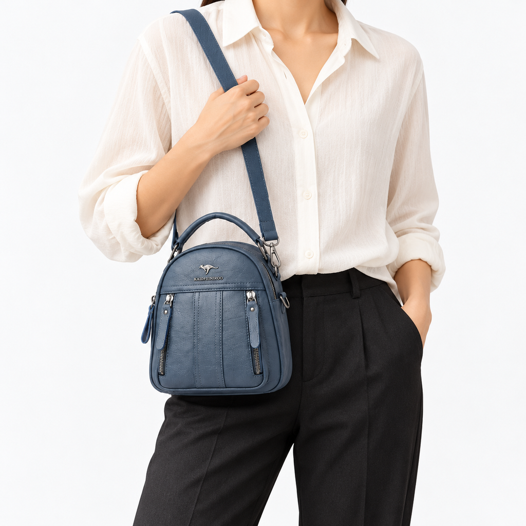Sac à dos 4 en 1 en simili-cuir - Gianna