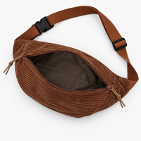 Sac banane en velours côtelé - Fanny