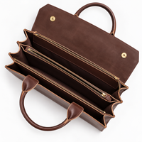 Sac à main vintage en simili-cuir - Clément