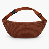 Sac banane en velours côtelé - Fanny