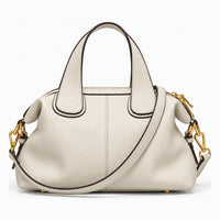 Sac en cuir de vache naturel, retro  - Eloïse