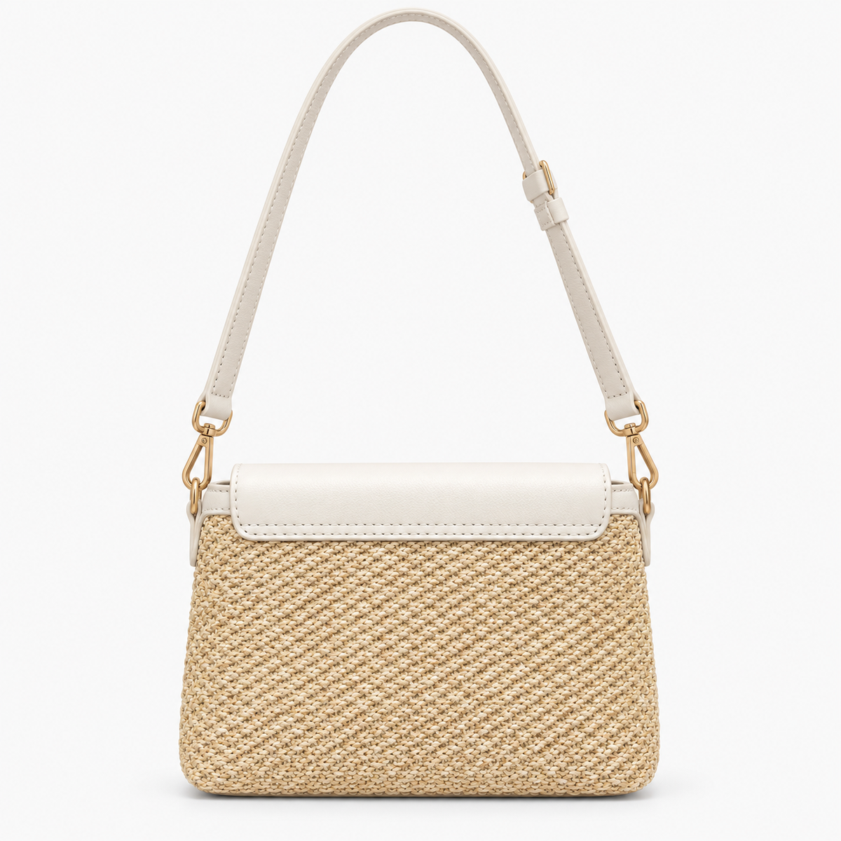 Sac À Main Bandoulière En Paille Tressée