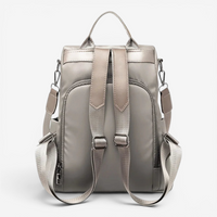 Sac à dos antivol en toile de nylon- Brianna