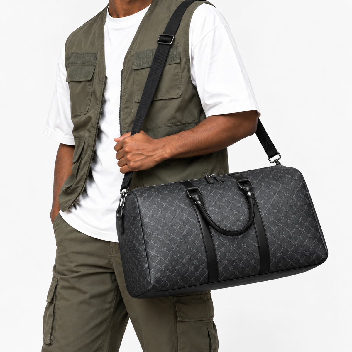 Sac grande capacité, classique imprimé - Alin
