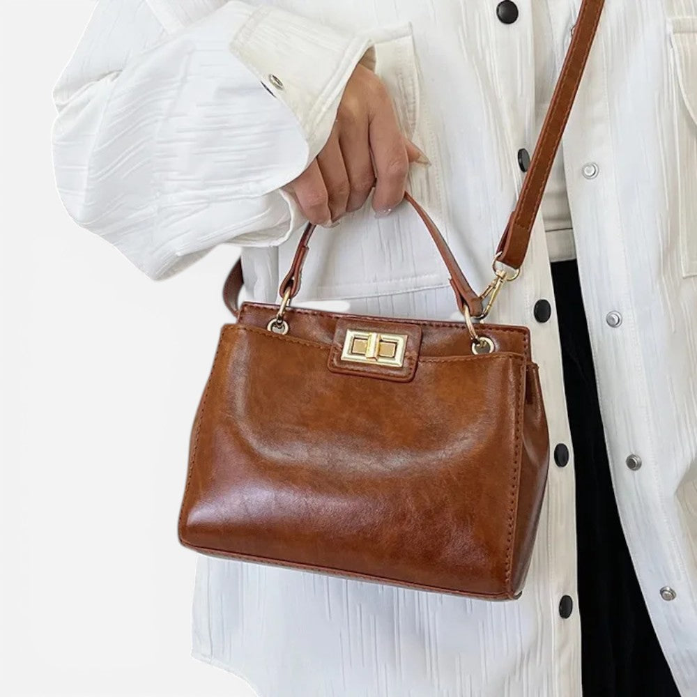 Sac cuir huilé - Noémie