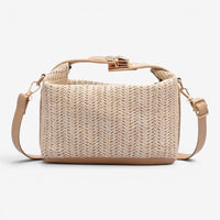 Sac décontracté en paille- Nolea