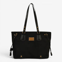 Sac cabas rétro en daim - Iris