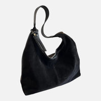 Sac cabas rétro effet daim givré - Lua