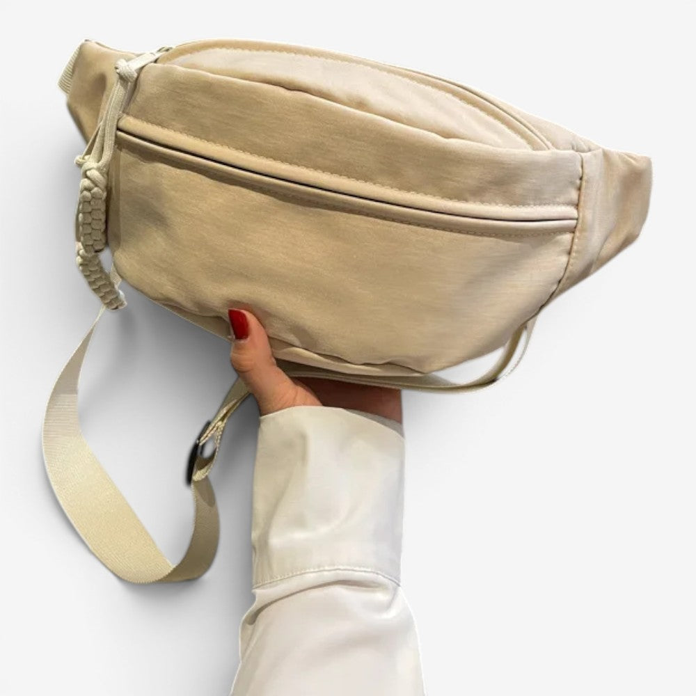 Sac banane en toile demi-lune - Li