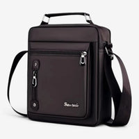Sac à bandoulière vertical en tissu oxford - Milan