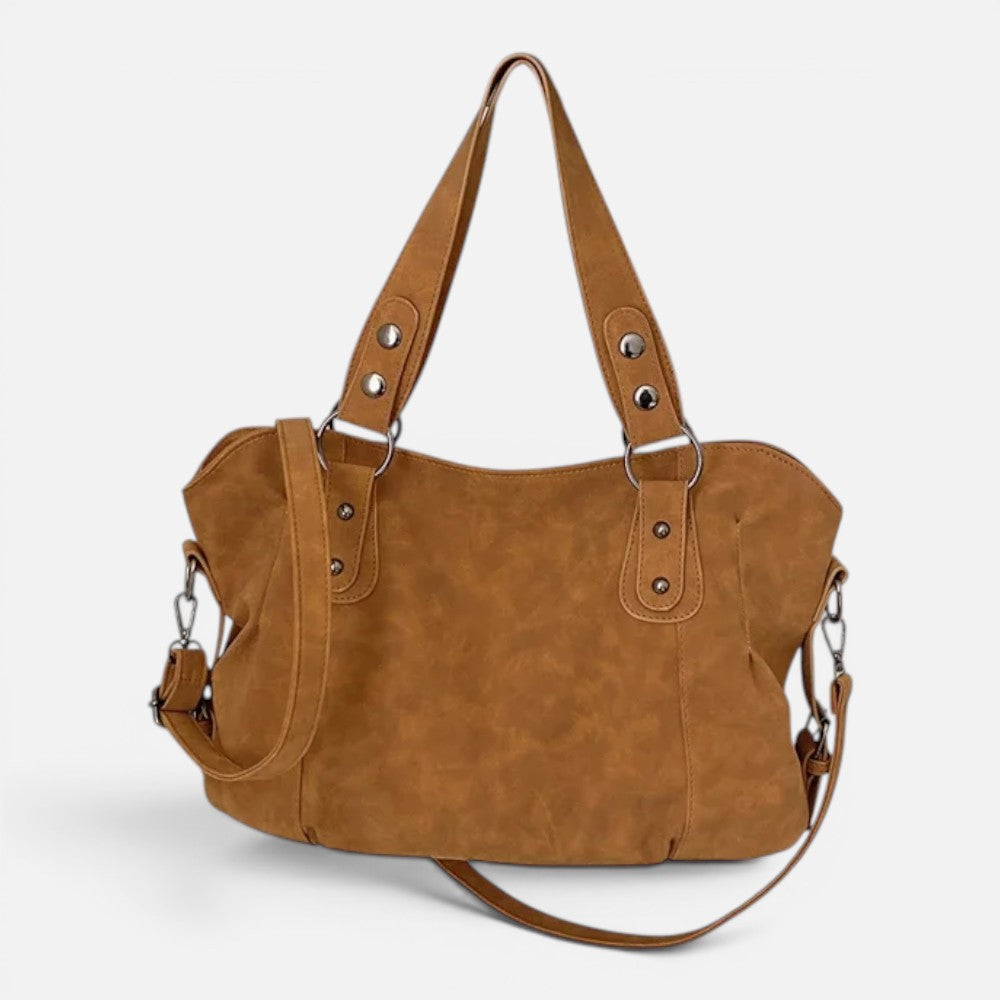 Sac bandoulière rétro en cuir - Adele