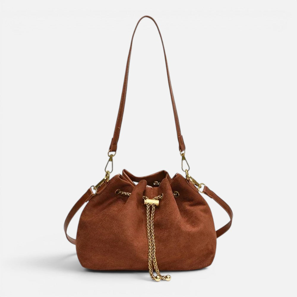 Sac Faux daim doux et solide- Sylviana